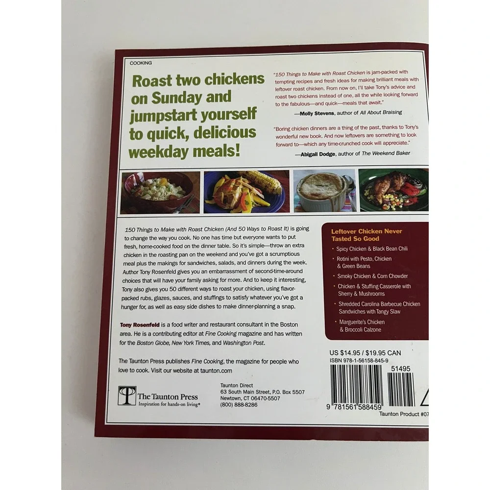 150‎ Things to Make with Roast Chicken Cookbook 50 Ways to Roast It